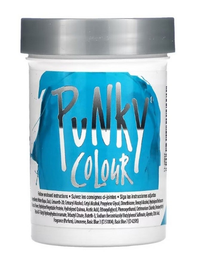 Punky Semi Permanent Conditioning Hair Color Turquoise 3.5 fl oz 100 ml - Image 2