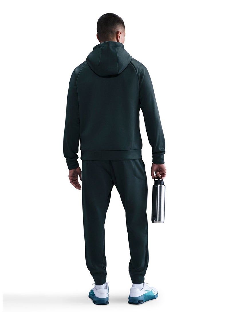 Nike Therma-Fit Graphic Fleece Pullover Hoodie - Image 2