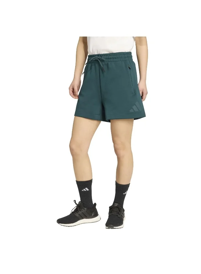 adidas Adidas W Z.N.E.  Short Green Shorts (1/2) Shorts For Women