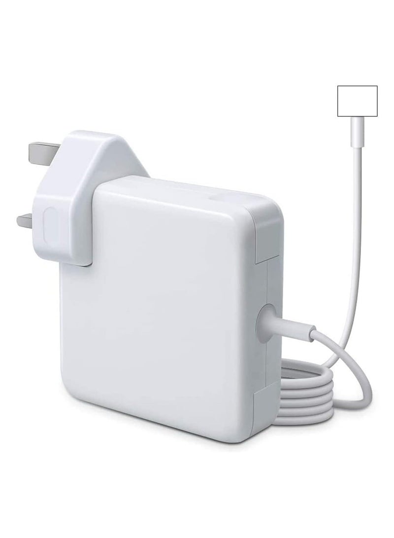 Compatible With Mac Book Air Charger Replacement 85W Magnetic 2 T Tip Power Adapter Connector PD Power Delivery Fast Charging Mains Adapter Plug for Mac Book 11 13 inch - Image 1