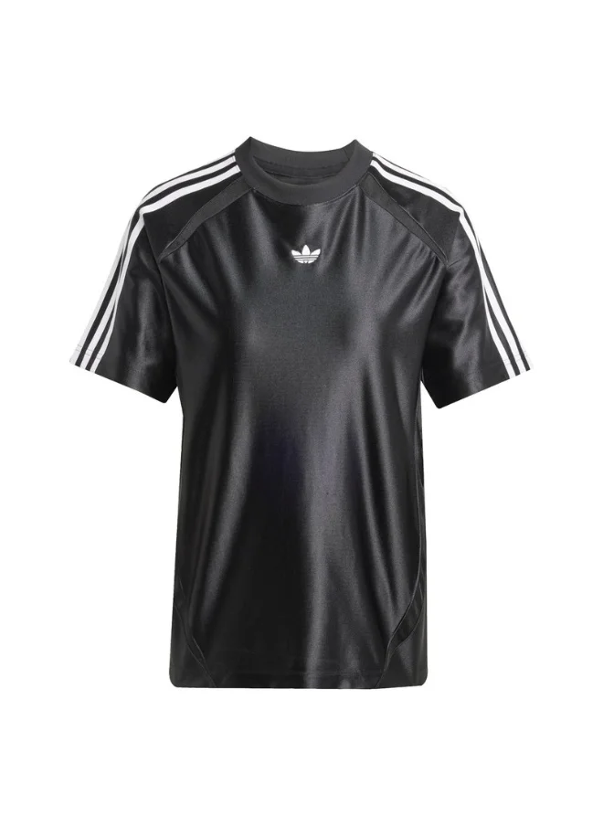 Adidas adidas TEAMGEIST TEE Black Originals Women T-SHIRTS