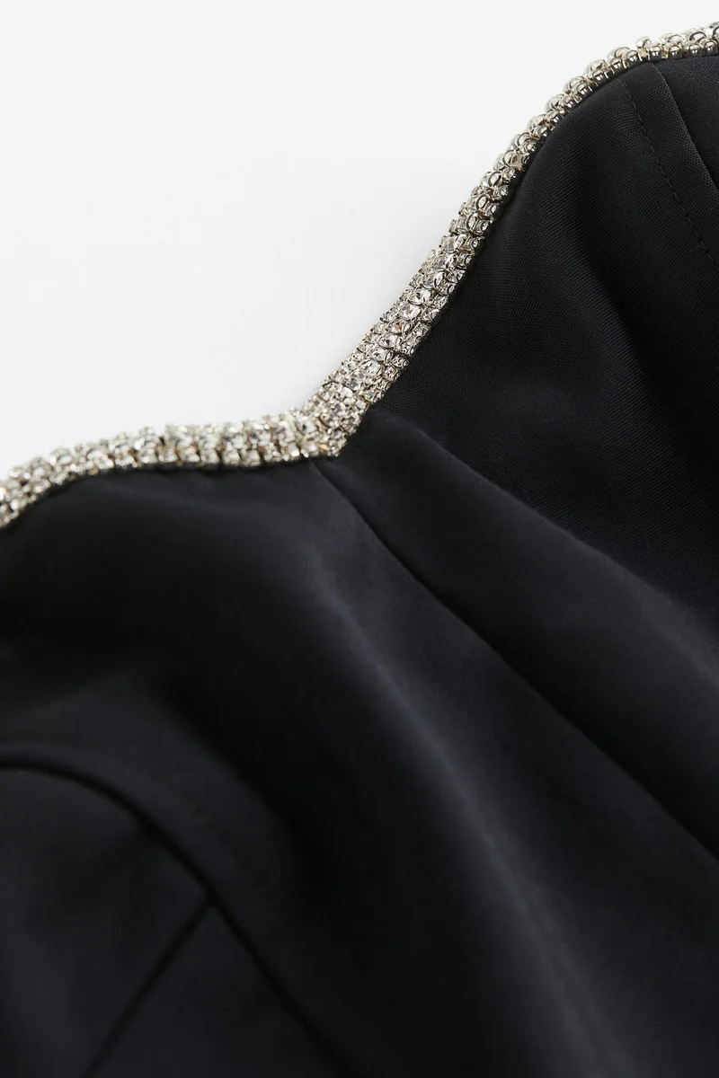 H&M Embellished Bandeau Top