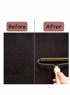 XiuWoo Portable Lint Remover, Clothes Fuzz Shaver - Reusable Double Sided Remover Travel Brush for Removing Pet Hair Dust in and Furniture (2 Pack)  - Image 4