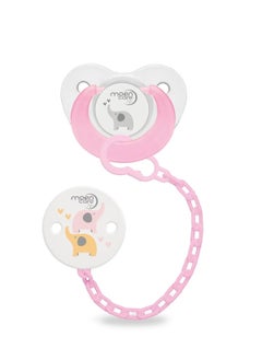 MOON Care Life Pacifier and Suspender Set (PINK) 