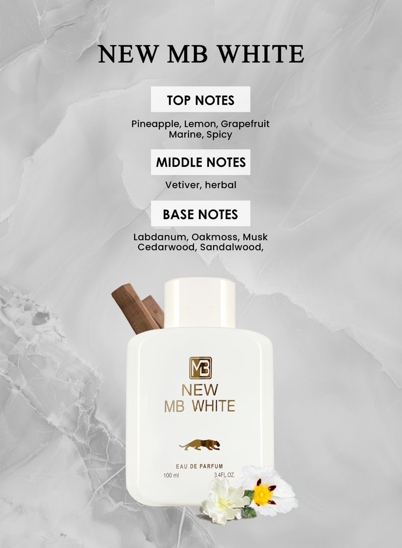 محبوب للعطور عطر نيو ام بي وايت  100 مل من محبوب للعطور - Image 2