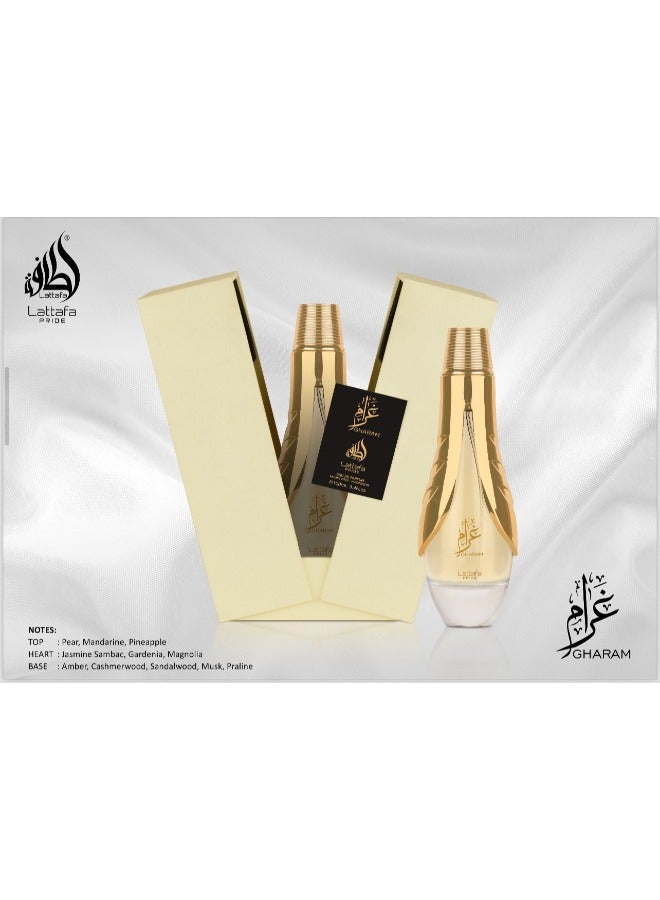 لطافة عطر غرام أو دي بارفان - 100 مل | نفحات آسرة ودفء فاخر للجنسين - Image 4