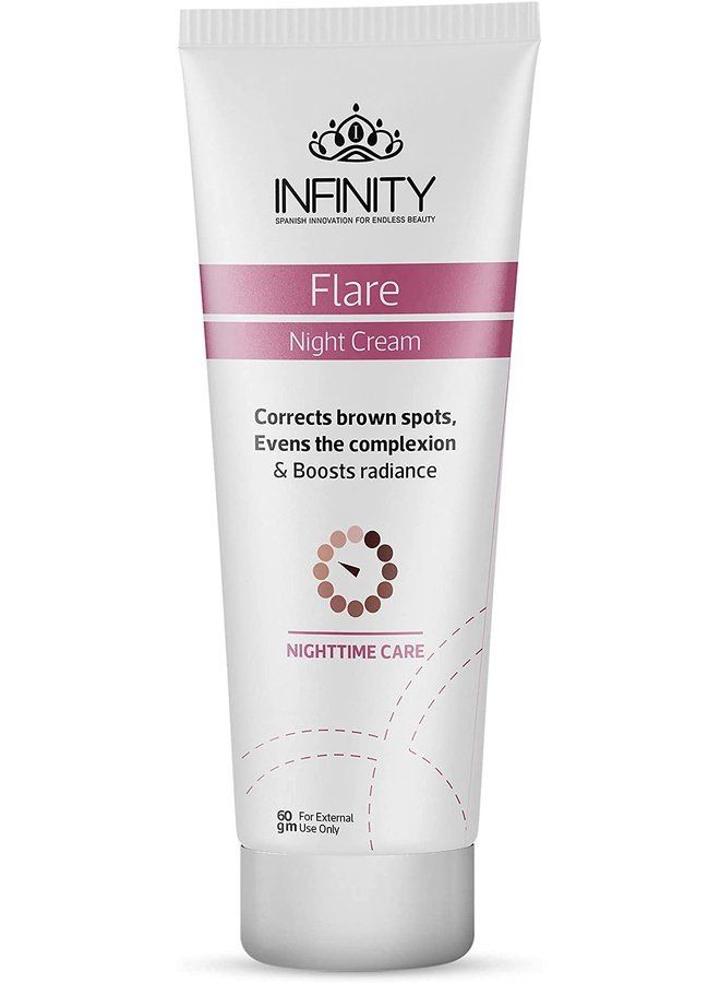 Flare Night Whitening Cream - 60 gm
