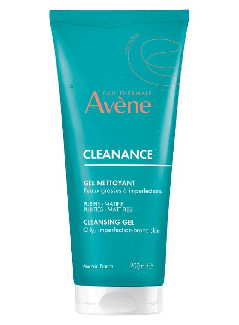 Avene Cleanance Cleansing Gel Green 200ml - Image 1