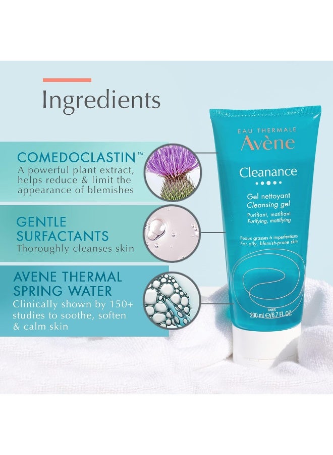 Avene Cleanance Cleansing Gel Green 200ml - Image 5