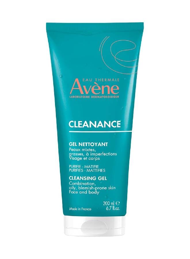 Avene Cleanance Cleansing Gel Green 200ml - Image 1