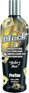 PRO TAN ProTan 50XX Instantly Black DHA Bronzing Lotion Ultra Black 250 ml - Image 1