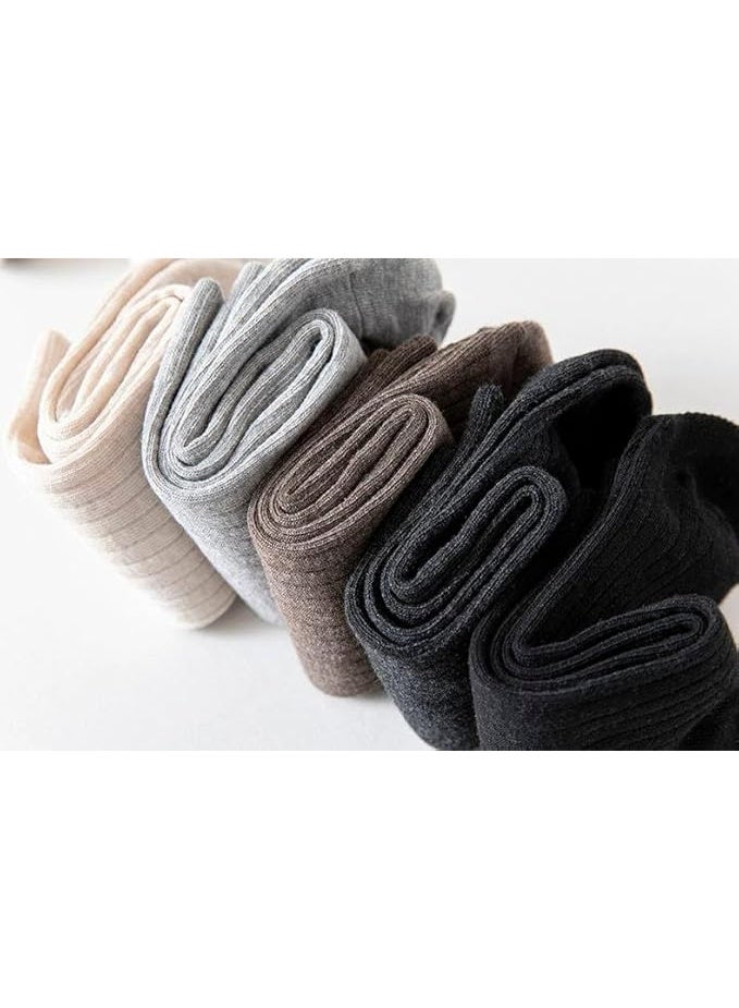 Trendora Ultra Soft Fleece-Socks – 5 Pairs + 1 Gift Pair, Thick Warm Plush Crew Socks for Men & Women, Cozy Cotton Blend - Image 3