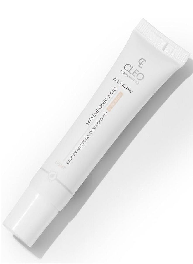 Cleo - Glow Hyaluronic Acid Lightening Eye Contour+concealer -Light-15ml - Image 1