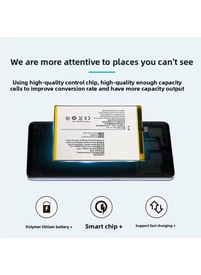 Generic - For Samsung A10 A20 A30 A50 A60 A70 A80 A90/S Original Mobile Phone A40S Battery-Standard Capacity:A90 Original Package Battery Comes With Disassembly Tools - Image 1