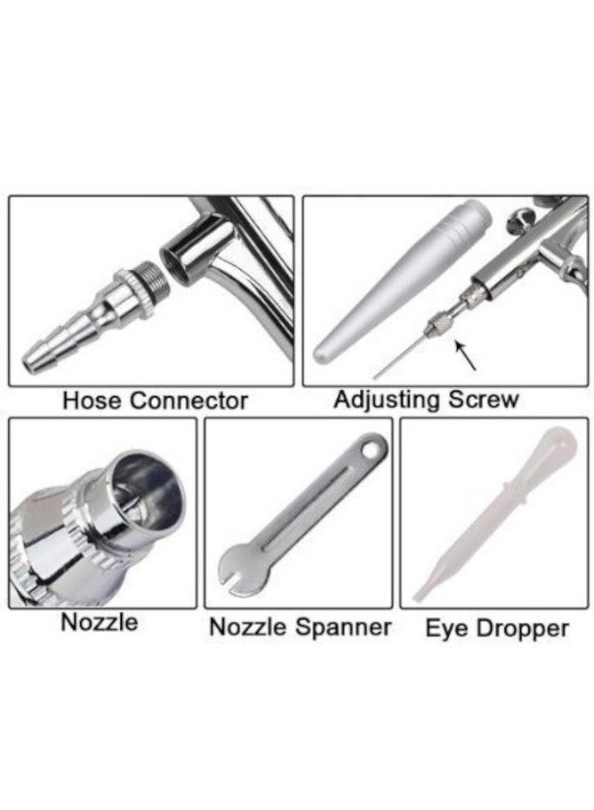Art of Air Professional Single Action Gravity Feed Airbrush - Image 2