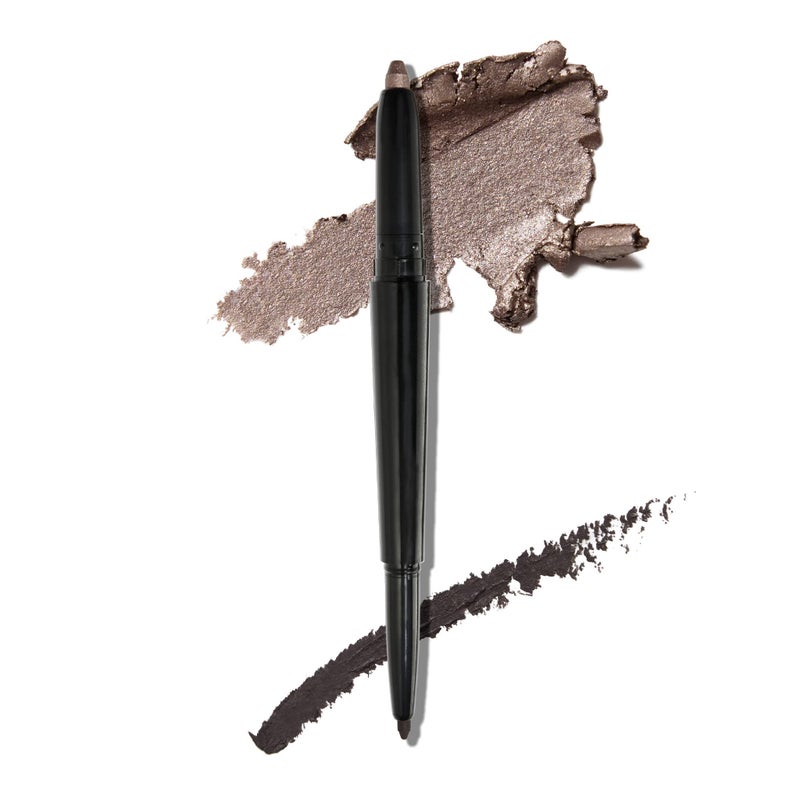 LAURA GELLER NEW YORK SwipenLine DualEnded Eyeshadow  Eyeliner  Smokey CharcoalShimmery Gray  Cream Eyeshadow  Smooth Glide Eyeliner  Waterproof  Creasefree Color