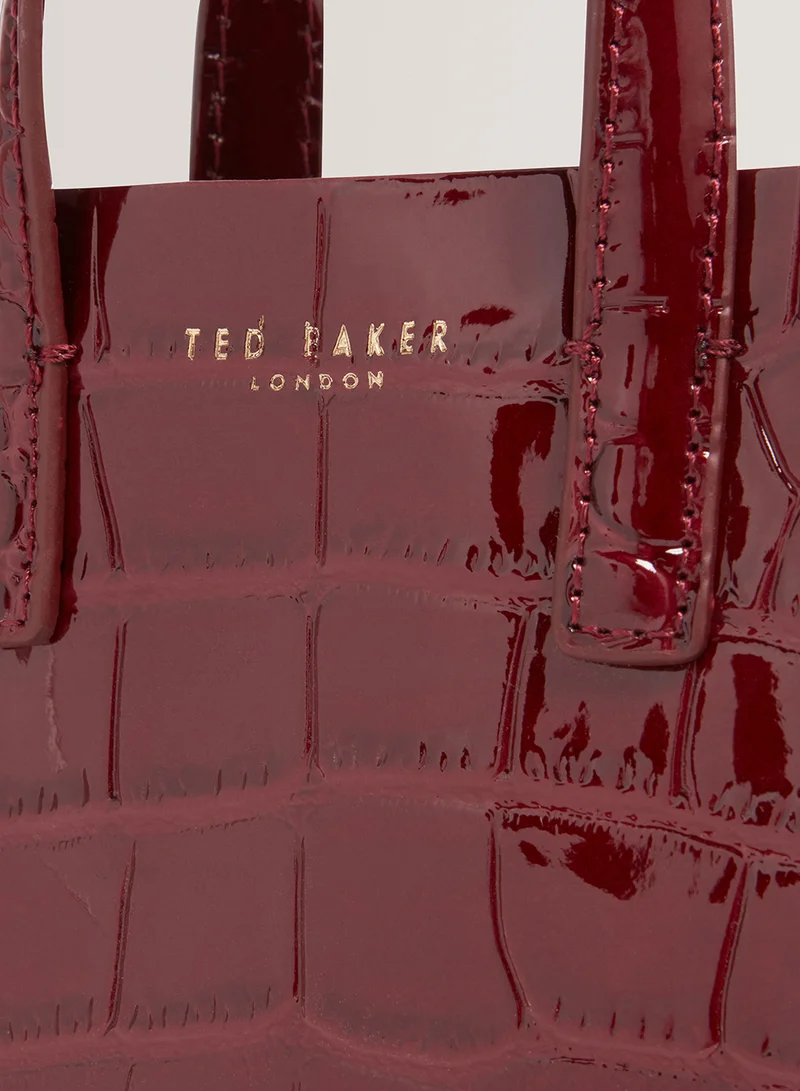 Ted Baker Wenissa Croc Effect Mini Tote Bag