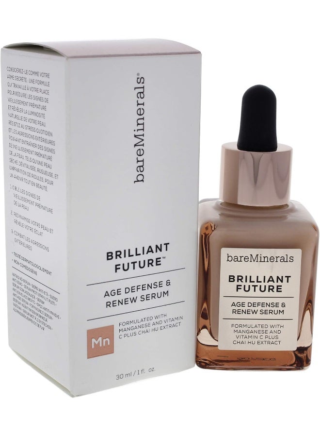 bareMinerals سيروم باري مينيرالز برليانت فيوتشر للدفاع عن العمر وتجديد البشرة - Image 5