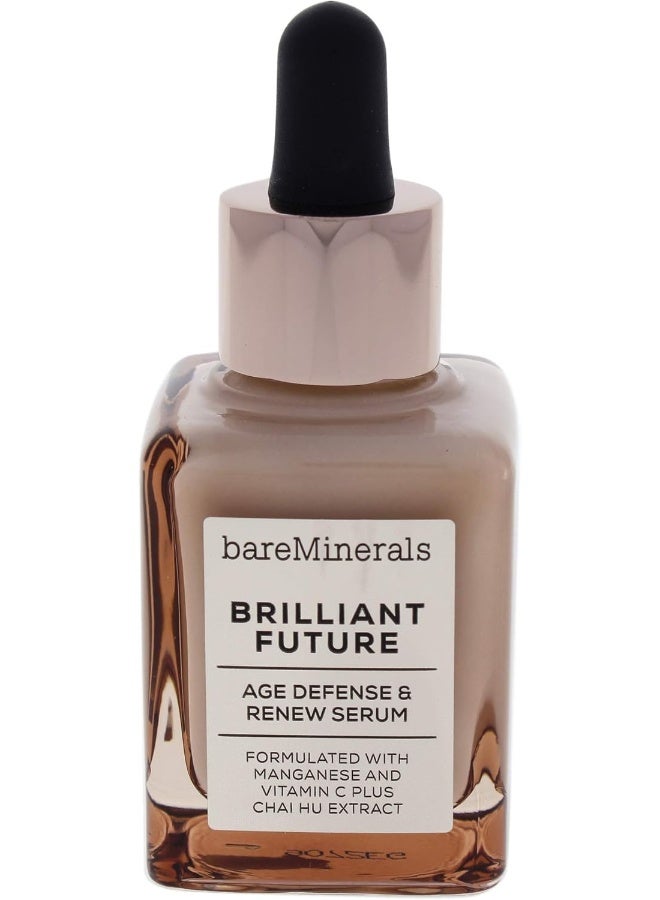 bareMinerals سيروم باري مينيرالز برليانت فيوتشر للدفاع عن العمر وتجديد البشرة - Image 4