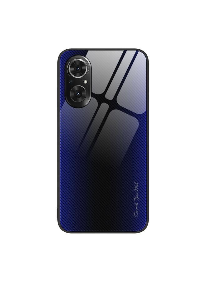 اس-توب جراب لهاتف Honor 50 SE مصنوع من مادة TPU الزجاجية المتدرجة الملمس - Image 1