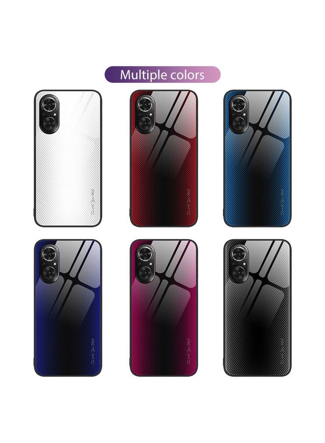 اس-توب جراب لهاتف Honor 50 SE مصنوع من مادة TPU الزجاجية المتدرجة الملمس - Image 2