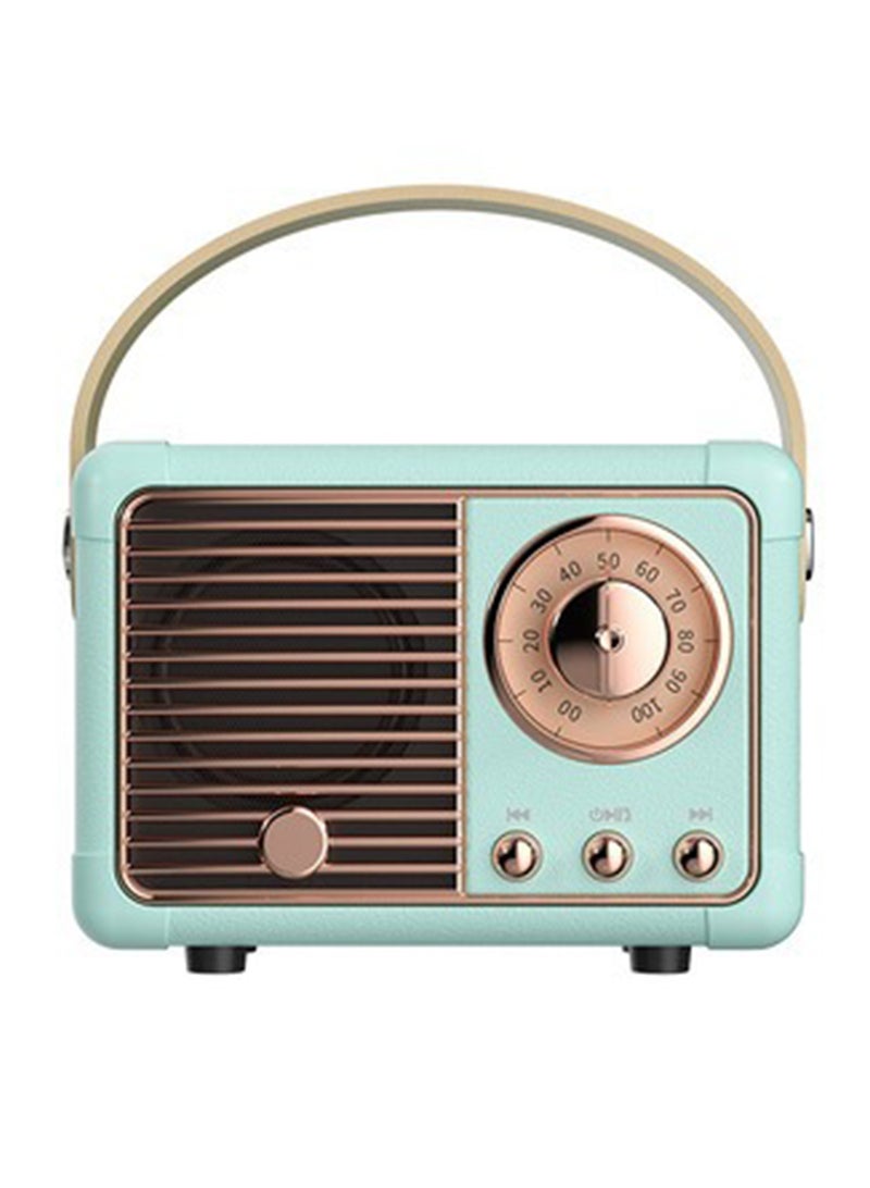 Retro Bluetooth Speaker,Cute Mini Speaker,Portable Wireless Speaker for Home Outdoor Travel,Bookshelf Speaker,Vintage Decor,Gifts for Girls and Teens - Image 1