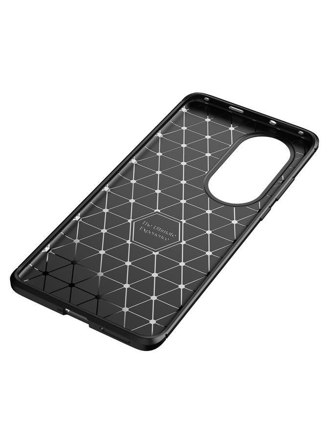 اس-توب جراب لهاتف Huawei P50 Pro مصنوع من ألياف الكربون ومقاوم للصدمات من مادة TPU - Image 3