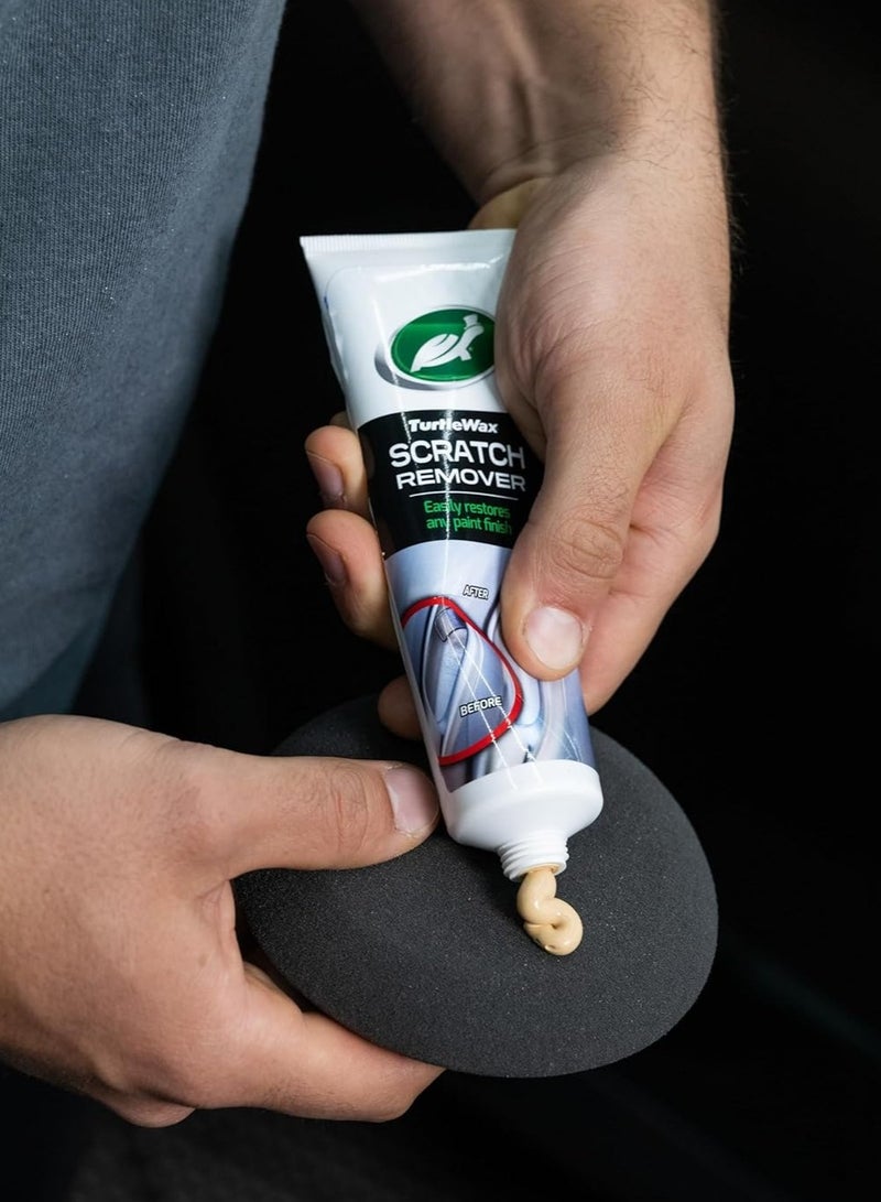 Turtle Wax Scratch Remover - Car Paint Scratch Repair, Easily Restores Any Paint Finish, Clear Coat Safe ,100 ml - Image 2