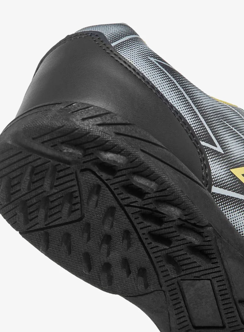 Oaklan by Shoexpress Black Boys Printed Hook & Loop Football Shoes for Men | Best Price UAE