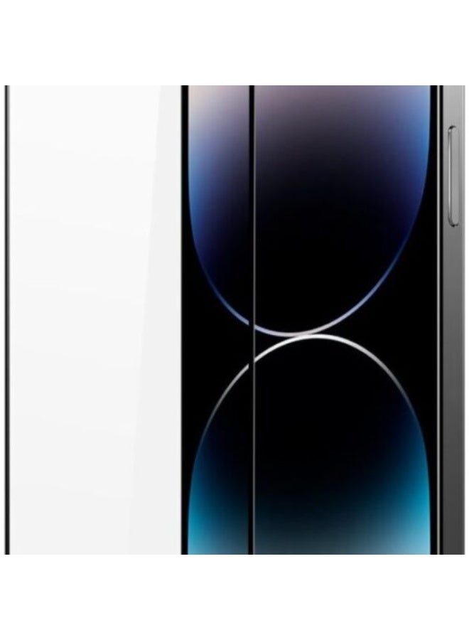 واقي شاشة Dux Ducis لهاتف iPhone 15 Pro – أسود