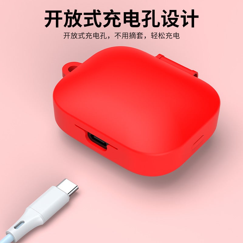For Redmi 5 Headset Silicone Cover Xiaomi Redmibuds5 Wireless Bluetooth Headset Protection Drop-Resistant Protective Cover - Image 5
