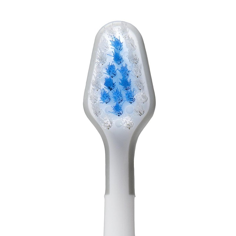 Waterpik Triple Sonic Tooth Brush Heads Replacement Complete Care STRB3WW 3 Count Pack of 1 White