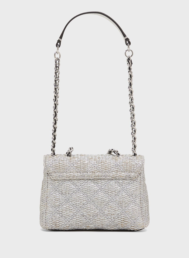 GUESS Giully II Mini 2 Compartment Convertible Flap  - Image 2