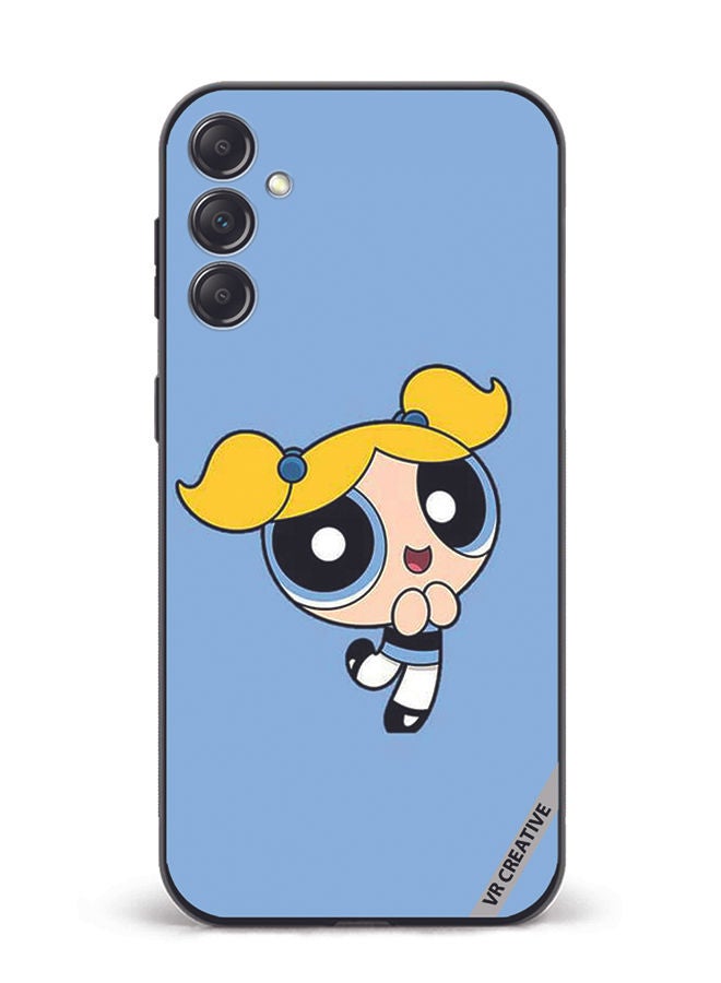 VR CREATIVE Protective Case Cover For Samsung Galaxy A14 5G/A14 Bubbles Powerpuff Girls Design Multicolour - Image 1