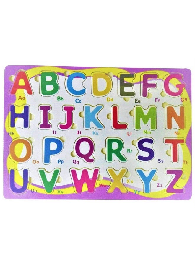 FunBlast Wooden Colorful Learning Educational Board for Kids, Educational Learning Wooden Board Tray, Size- 30 X 22 Cm - Multi Color - Image 1