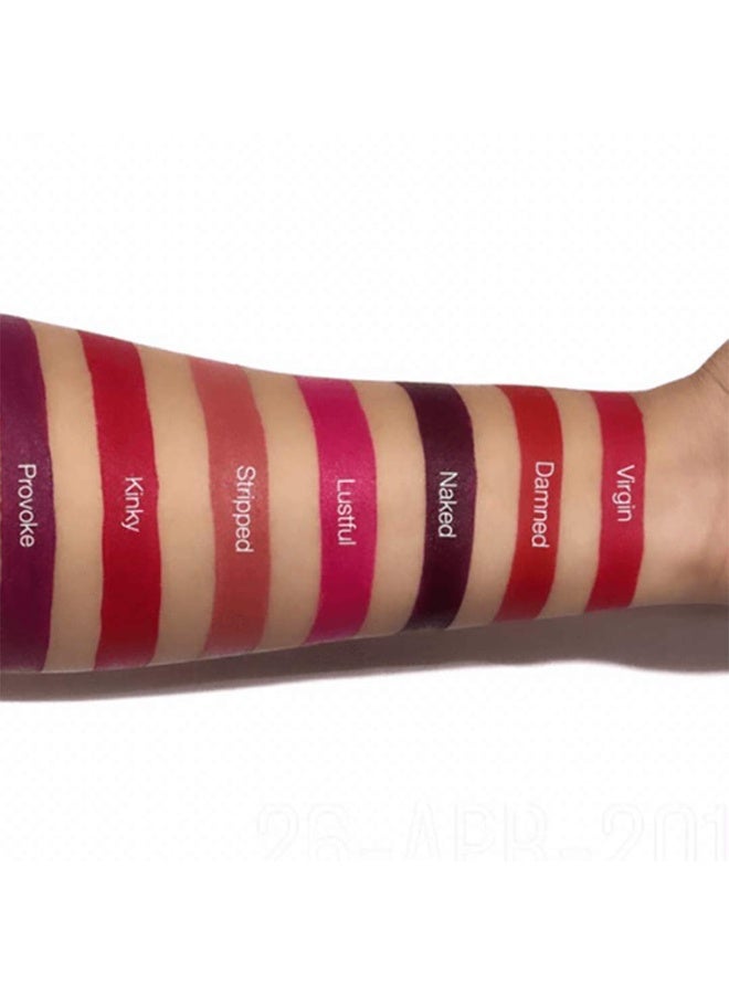 Colorbar Sinful Matte Lipcolor, Pink, 3.5 g | Smudge Proof | Transfer Proof | Long Wearing | Paraben Free | Lightweight | Sea Fennel Wax - Image 4