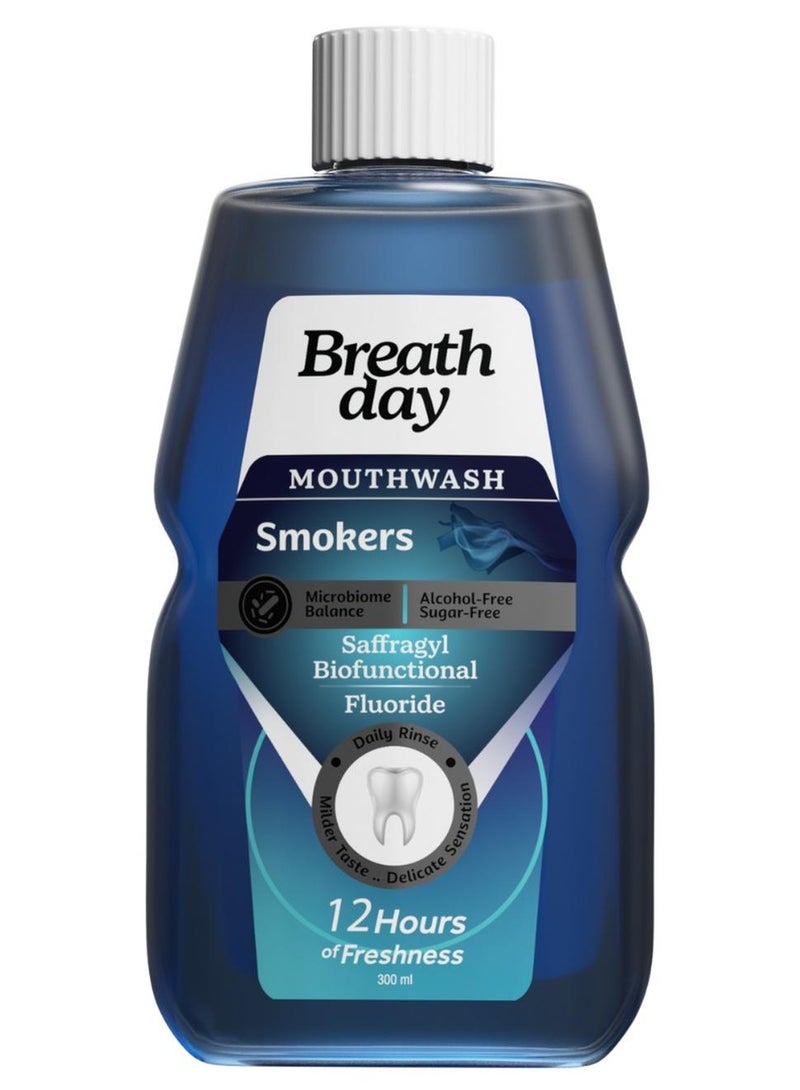 Breath day غسول فم Breath day للمدخنين 300 مل