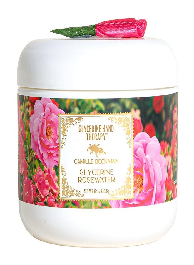 Camille Beckman Glycerine Hand Therapy Cream, Glycerine Rosewater, 8 Ounce - Image 1