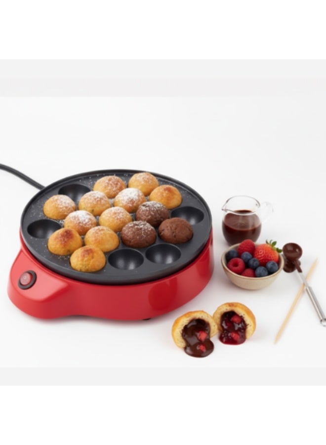 AMM Non-Stick Octopus Dumpling & Multi-Snack Maker | Heavy Grill Pan for Takoyaki, Power Snacks & Quick Cooking - Image 3