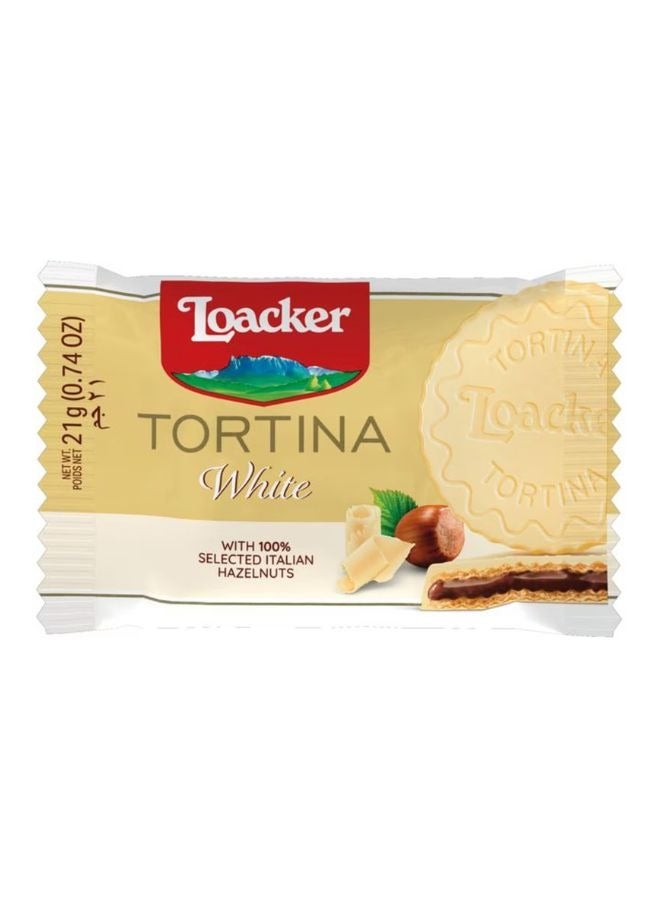 لواكر تورتينا ويفر الشوكولاتة البيضاء 21جم - Image 1