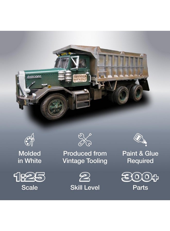 AMT AMT Autocar Dump Truck - 1/25 Scale Model Truck Kit - Buildable Vintage Vehicle for Kids and Adults  - Image 3