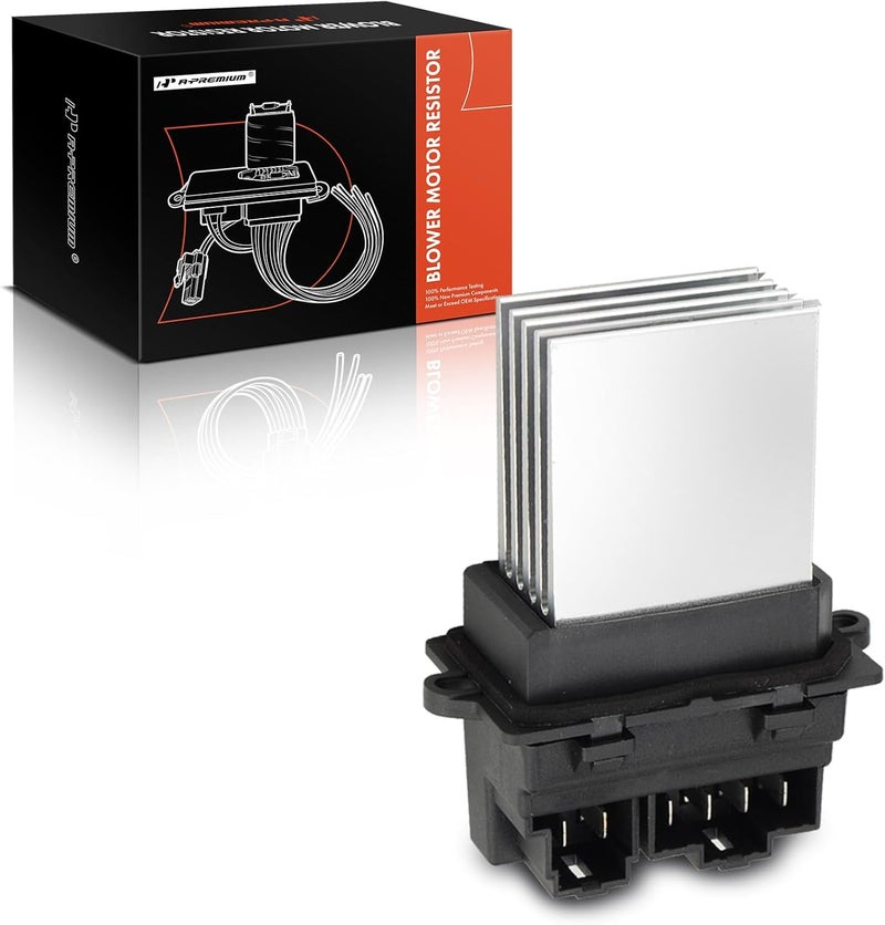 A-Premium HVAC A/C Blower Motor Resistor for Chrysler Town & Country, Dodge Grand Caravan 2001-2005 - Image 1