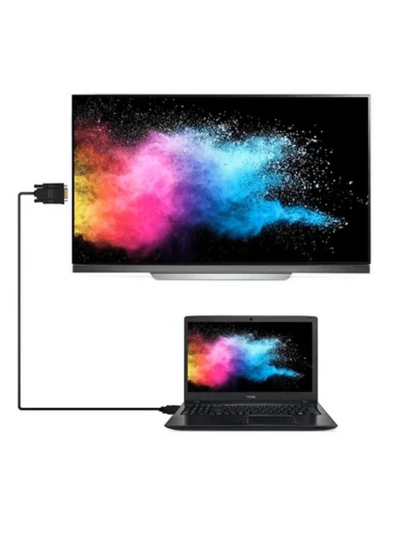 Generic HDMI To VGA Cable,1.8M Adapter For Computer and Laptop  - Image 4