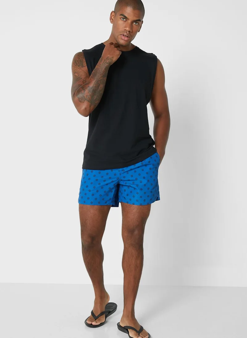 Only & Sons Casual Printed Swim Shorts