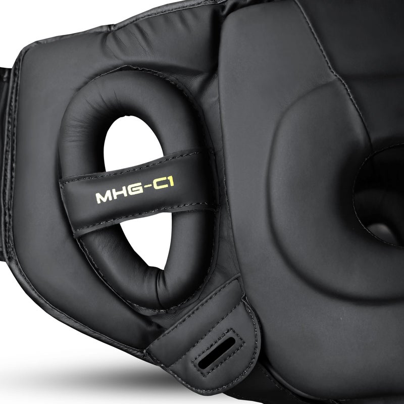 Mytra Fusion Boxing Headgear MMA Kickboxing Grappling Taekwondo Karate Training Head Gear, One Size Fits to All - Image 4