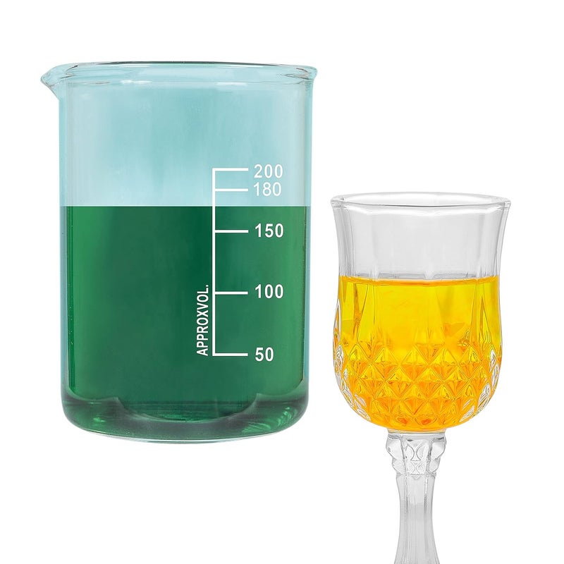 Jinelza Wine Whisky Glass Set of 6 180ml Crystal Clear Diamond Glass Elegant Party Drinking Glassware Dishwasher Safe Restaurant Quality Set of 6 - Image 5