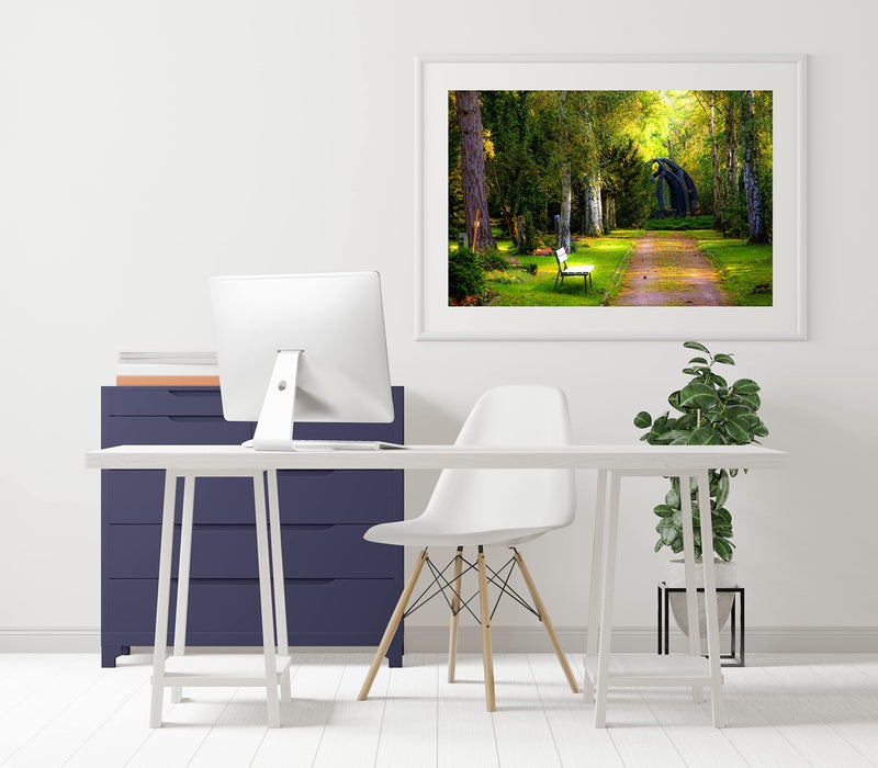 Print Panda Fabulous Landscape Wall Poster for Home Decor, Living Room, Bed Room, Kids Room, Play Room, Restaurant, Hotel (Self Adhesive Vinyl, Water Proof) (R052) (3 ft x 2 ft) - Image 3