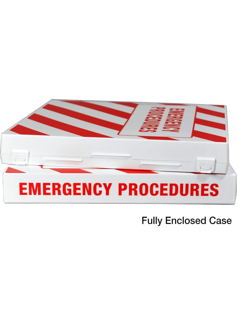 UniKeep UniKeep Emergency Procedures Binder  15 Inch Spine  with Metal DRings  - Image 4