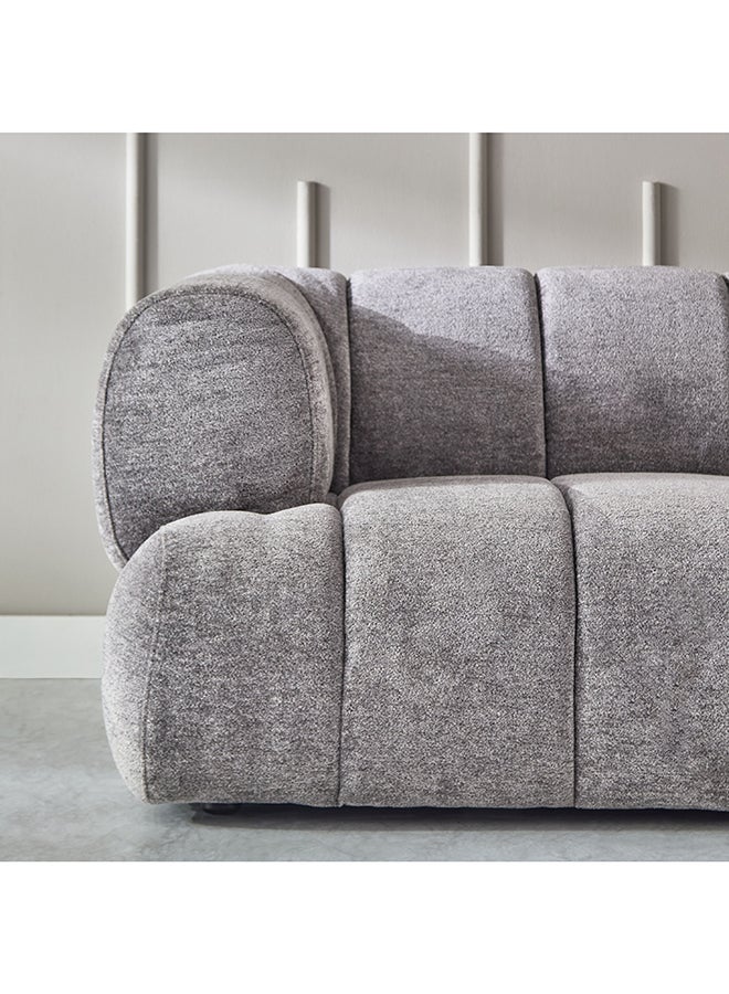 Home Box أريكة قماشية سحابية تتسع لـ 3 أشخاص مع 3 وسائد - Image 4