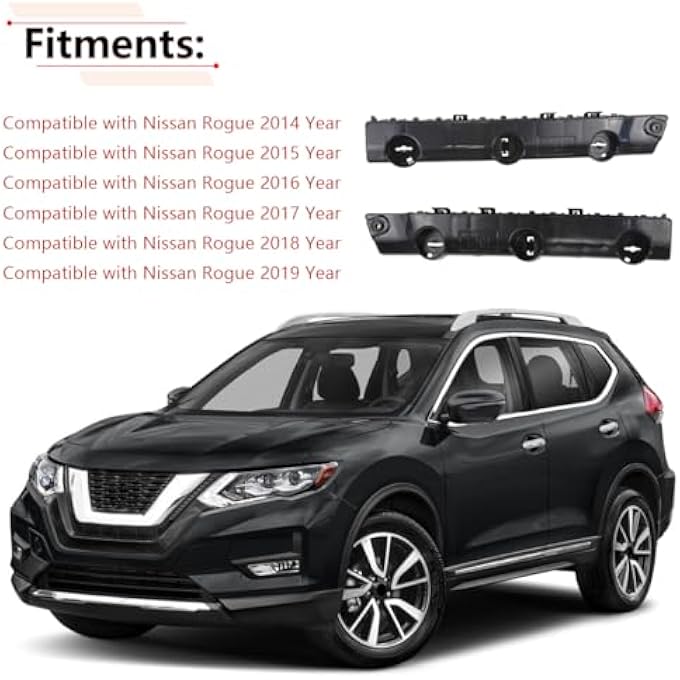 ريحني حامل الصدام الأمامي متوافق مع نيسان روج 2014 2015 2016 2017 2018 2019 سنة 622224Ba1A 622234Ba1A - Image 2